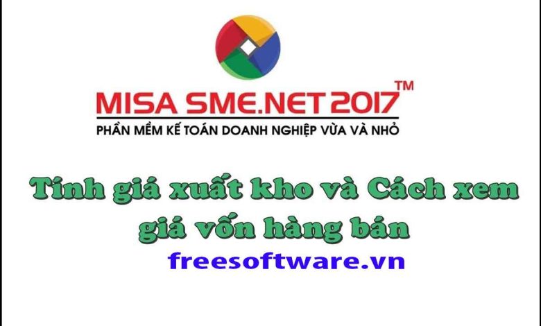 Xem chi tiết chênh lệch giữa giá bán và giá vốn trong phầm mềm MISA thì làm thế nào?