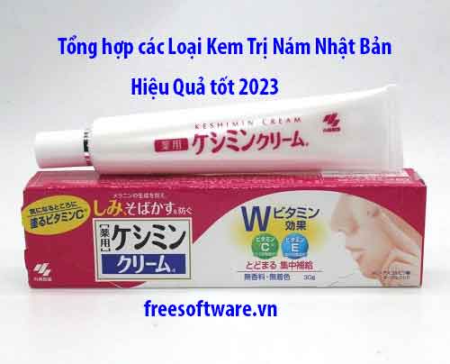 Tổng hợp các Loại Kem Trị Nám Nhật Bản Hiệu Quả tốt 2023 -freesoftware.vn Tổng hợp các Loại Kem Trị Nám Nhật Bản Hiệu Quả tốt 2023 -freesoftware.vn