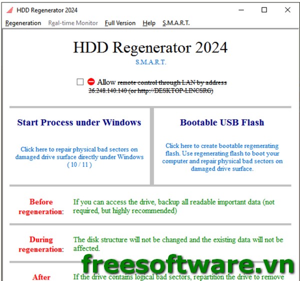 Phần mềm HDD Regenerator 2023 Full Crack – Sửa Chữa Và Khôi Phục Đĩa HDD