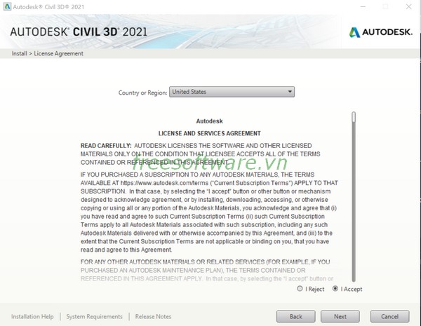 Civil 3D Serial Number và Product Key: Serial Number: 666-69696969, 666-98989898, 667-98989898 Produck Key: 237M1 Trước khi cài đặt phải tắt hết phần mềm diệt virus, kể cả windows defender Chạy file Autodesk_Civil_3D_2021_English_Win_64bit_dlm_001_003.sfx.exe để giải nén thư mục cài đặt vào ổ C và hoàn thành quá trình cài đặt. Gỡ cài đặt AdskLicensing bằng cách vào đường dẫn C:\Program Files (x86)\Common Files\Autodesk Shared\AdskLicensing và chạy file uninstall.exe. Tiếp theo Chạy file adsklicensinginstaller-9.2.2.2501.exe để trong thư mục X-force_2021 Mở Civil 3D 2021, Select Enter Serial Number. Nhập serial numbers 666-69696969, 667-98989898, 400-45454545, 066-66666666. Enter the Product key: 237M1 rồi nhấn Next Vào thư mục X-force_2021, khởi động file “xf-adesk21_v1-from2020.exe” để bắt đầu cr@ck. Click chuột phải vào xf-adesk21_v1-from2020.exe và chọn Run as administrator để mở phần mềm Bạn cần copy đoạn code trong dòng “Request code” (Bước 5). Và paste vào dòng Request trong phần mềm cr@ck (xforce). Sau đó chọn Patch (Nếu kích hoạt thành công sẽ hiện ra dòng chữ “Successfully patched”). Tiếp theo, bạn chọn vào Generate. Sẽ hiện ra 1 đoạn code trong dòng Activation. Bạn cần copy đoạn code trong dòng Activation đó. Vào phần mềm cài đặt Civil 3Dở bước 5. Sau đó bạn nhấp vào dấu tích tròn thứ 2 và paste vào → Nhấn Next → Thành công. Xem video hướng dẫn cài đặt chi tiết nhé